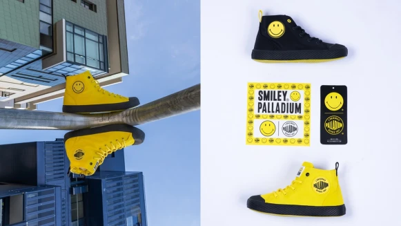 超可愛笑臉讓人一穿心情就變好！PALLADIUM x SMILEY聯名軍靴限定開賣