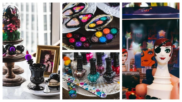 Anna Sui 20週年推出超可愛Dolly Girl迷你公仔、瓷妝肌必備的蝶漾撲撲氣墊海綿、魔法棒彩妝刷…就像進入一座花漾童話森林 讓我們一起去探險吧！