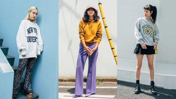 秋冬衣櫃不能少了這一件！跟日本潮人這樣搭大學T 一秒穿出時髦味