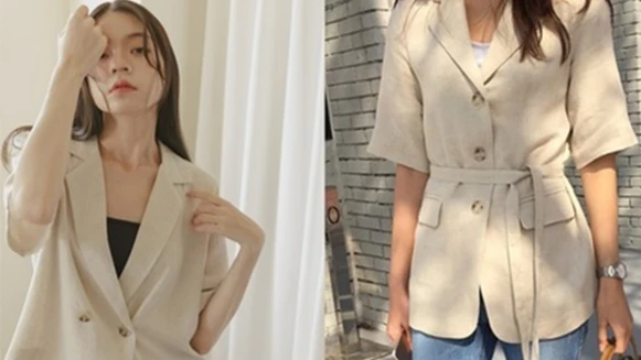 除了面試、開會穿的西裝外套，利用不同材質與風格作混搭，營造初秋的時尚穿搭 !