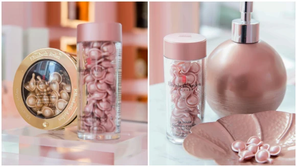 伊麗莎白雅頓王牌膠囊變身玫瑰金！加入除皺生力軍「玫瑰金抗痕膠囊」一顆逆轉肌齡