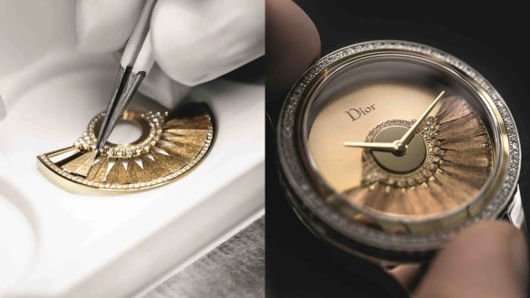 【鐘錶小學堂】靈感來自高級訂製服裙擺！Dior Grand Bal系列腕錶的絕美面盤設計，原來藏有這項秘密技術…