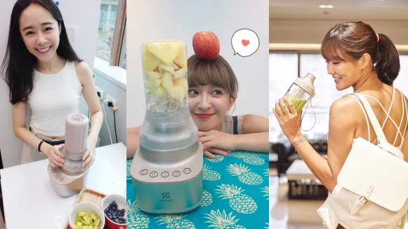 跟著女神人手一杯，美就是由內而外美出來 愛上時尚隨型冷凝果汁機，打造美力生活超簡單！