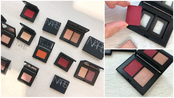 NARS眼影全面更新，一次推出60色好狂！齊全的玫瑰、大地、POP色系眼影通通有(限定10天可以自組雙色眼影)