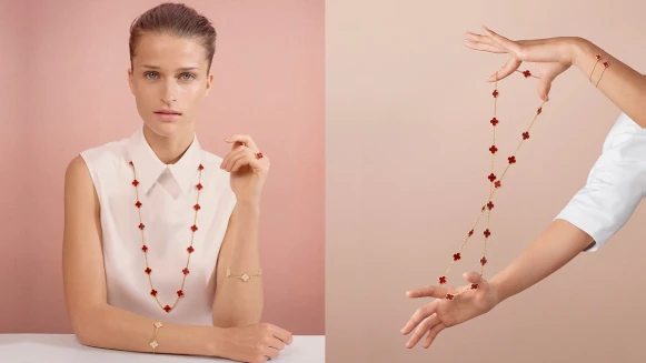 讓妳隨時擁有非凡品味，梵克雅寶Alhambra完美締造女人各種優雅面貌