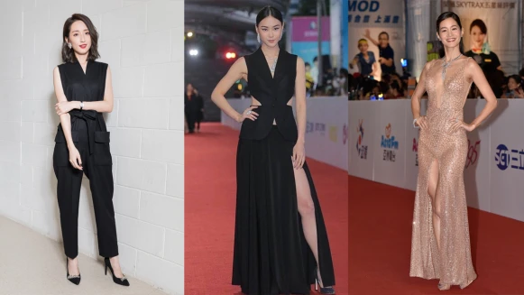 金鐘53！Y字型長項鍊、長耳環、鑽石、手錶...眾星這樣穿出紅毯氣勢！