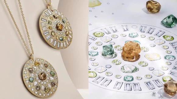 鑽石控要收！彩色鑽石、原石與拋光鑽石…都收進De Beers 最新Talisman系列四季主題新作裡！
