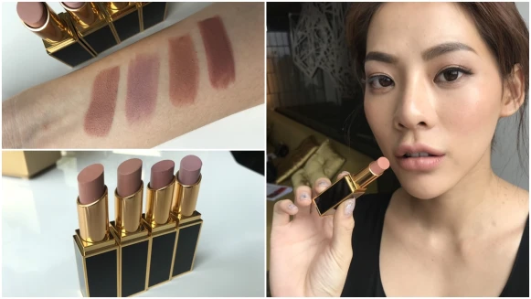 讓人好想嚐一口的「楓糖奶茶色」！TomFord設計師絲絨霧光唇膏，打造秋冬當紅#喀什米爾唇