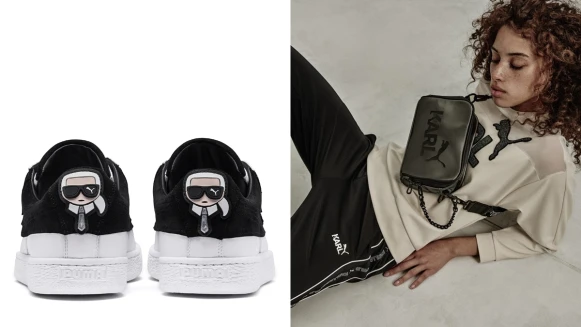 老佛爺的招牌墨鏡、燕尾服變成最吸睛裝飾！PUMA x KARL LAGERFELD聯名系列即將發售