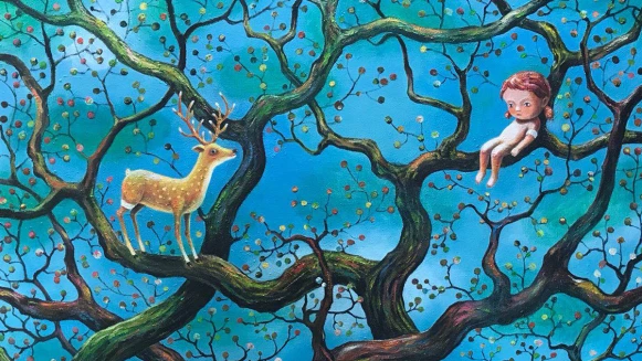 滿滿都是青春回憶呀！幾米創作20週年原畫展《我的世界都是你》誠品信義免費參觀