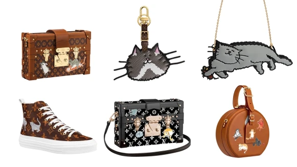 貓奴又要失心瘋！Louis Vuitton聯手Grace Coddington推出超萌喵星人系列