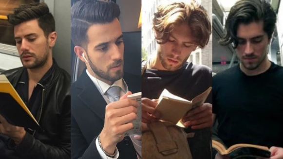 《安眠書店》正夯！一本書、一個專注的眼神！姐妹們...原來愛讀書的男人最性感~