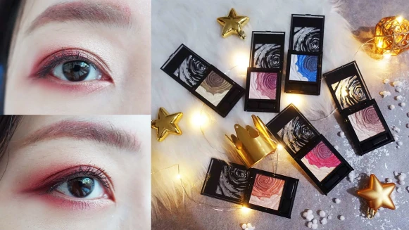 IG出鏡率破錶的話題眼粧就是它！ 暗黑女正夯，換上魔性魅惑的玫瑰眼粧！ 時刻有型 狂吸眼球～暈染如玫瑰花瓣層層交疊的深邃眼眸