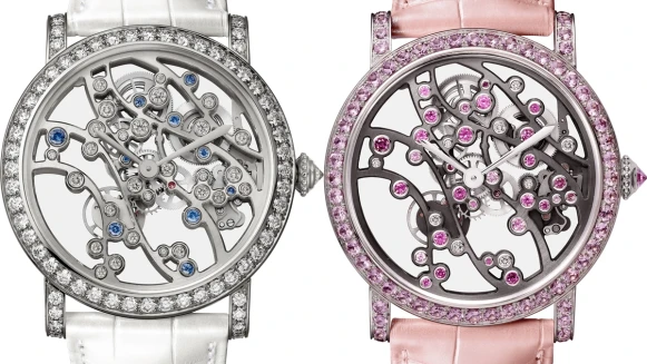 結合鏤空機芯與日本庭園四季美景，Cartier卡地亞推出全新Jardins Japonais系列複雜工藝腕錶
