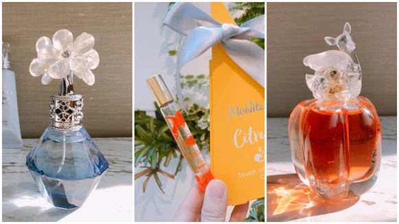 是「視覺系香氛」無誤!光看外表就讓人迷戀的Jill Stuart幻想月光香水、Lolita Lempicka森林小鹿淡香精、Melvita日本限定柑橘滾珠香氛也來了