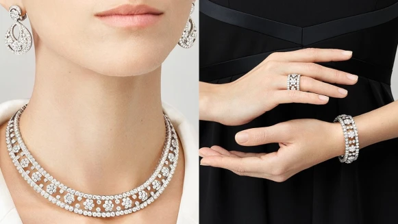 Van Cleef &amp; Arpels以冬季雪景為靈感，2018年Snowflake新品閃亮亮上市！