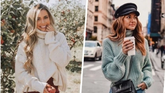 擺脫冬天厚重穿搭，一件高領毛衣就搞定，秘密藏在三大特點裡！