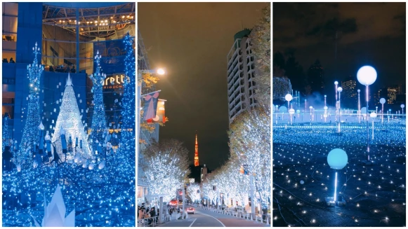 東京2018聖誕點燈三大必看聖地：Caretta汐留冰雪奇緣、六本木櫸坂通、東京中城燈光秀(附現場影片)