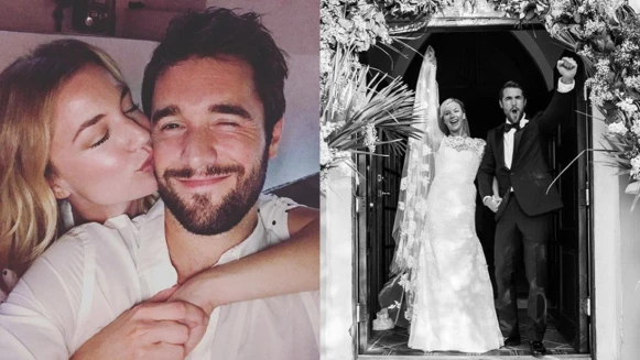 恭喜!美劇《復仇》情侶愛情長跑7年結婚啦,艾蜜莉范坎普IG曬婚照甜蜜破表