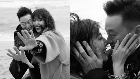 楊謹華結婚了!曬圈外男友甜蜜合照:「在這1095天的日子裡,謝謝有你,愛讓我們相互扶持。」