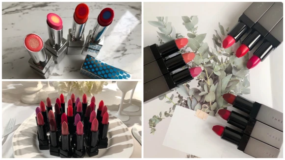 2019春季日系新唇彩:RMK夾心唇膏、THREE謎霧光唇膏、ADDICTION 山茶花色系唇膏