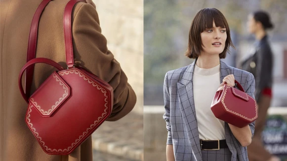 最夢幻的卡地亞紅色珠寶盒變成手袋！GUIRLANDE DE CARTIER系列包款 開箱看細節