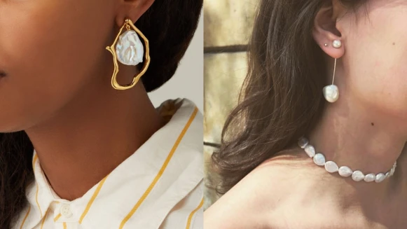 【珠寶小學堂】不完美最時髦！不規則造型巴洛克珍珠、粉紅色孔克珍珠、橙色美樂珍珠…的自然與美好