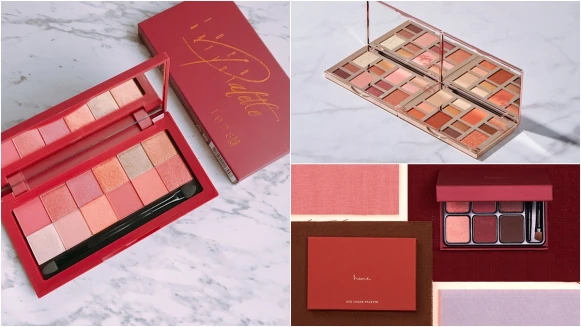 MIT超美新眼影盤!heme訂製紅酒巧克力眼影盤、1028暖心金屬光自我組藝眼影盤、BEYOUTIFUL by AIR SPACE絢光耀眼12色眼彩盤