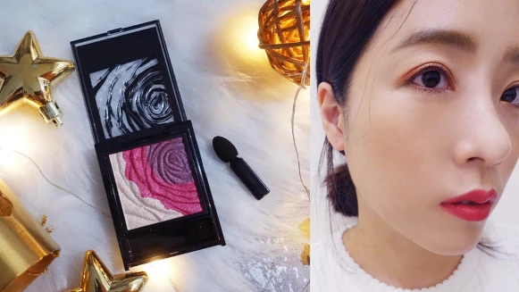 跟上JOLIN、泫雅的3/4粧容，2019早春畫出桃花滿格的魅惑野莓眼粧~撩男不費力！