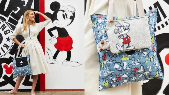 米奇控必收！時髦與功能兼具的手袋品牌Kipling，將米奇的各式可愛模樣轉化在全新概念的手袋上啦！