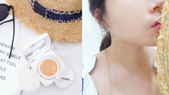透．薄．貼外加粉紅水晶光就是超完美底妝！ 「縮時底妝」神救星～M編用過就上癮的氣墊就是它