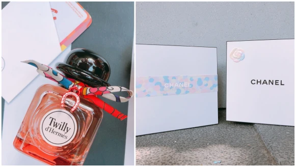 現在抱佛腳還來得及！愛馬仕 Twilly絲意淡香精情人節禮盒有隱藏版絲巾、香奈兒情人節限定包裝是超繽紛圓點點
