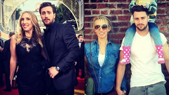 亞倫強森的霸氣好老公宣言，相差23歲姊弟戀，讓人再度相信愛情！