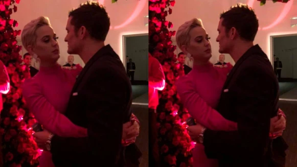 凱蒂佩芮和奧蘭多布魯情人節訂婚啦！相差8歲修成正果，兩人甜蜜相視畫面太甜了