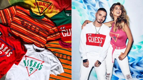 他成功推動拉丁音樂在全球的影響力，如今將這股熱情轉到時裝設計啦！J Balvin與Guess的聯名合作系列正式亮相！