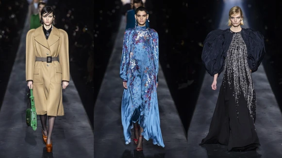 初嚐禁果的亞當夏娃！GIVENCHY 2019秋冬系列細褶印花、俐落剪裁各種元素大混搭