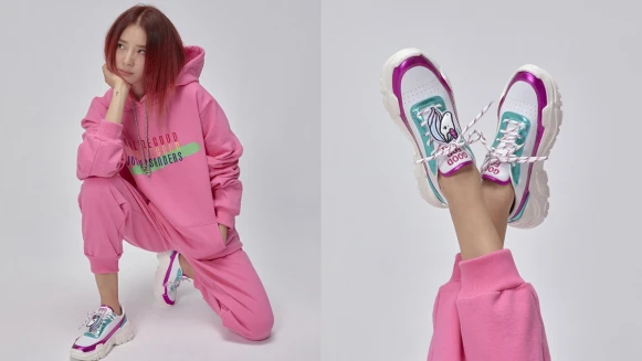 可愛獨角獸、粉嫩糖果色…這雙老爹鞋太夢幻！Irene Kim x JOSHUAS聯名系列台灣也有賣