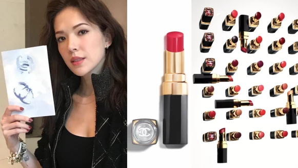 香奈兒將推全新口紅「COCO晶亮水唇膏」，水亮飽和妝效超美！許瑋甯搶先擦上超美#91波希米亞，是全台第一人用到