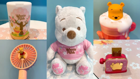  7-ELEVEN小熊維尼櫻花季集點太犯規！不只限定版白色維尼玩偶，還有超可愛3C系列商品必收