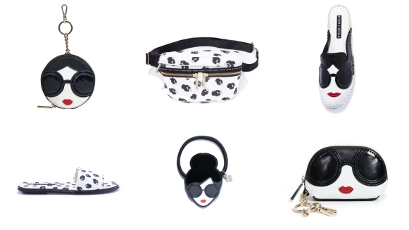 alice + olivia第一次推出可愛腰包！另有綴上布章的小白鞋、滿版印花拖鞋…讓女孩尖叫的春季配件一覽