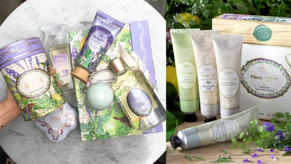 像置身南法的春日小時光！Sabon青檸薰衣草系列 水彩田園風包裝浪漫想收！