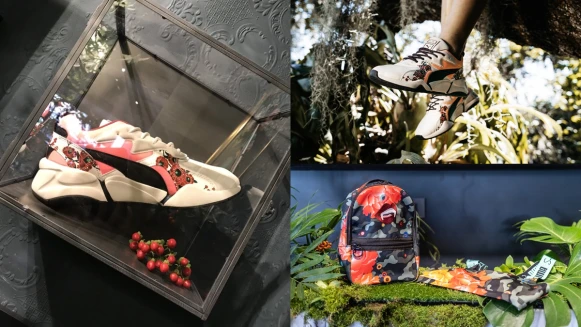 直接鎖定這雙粉色花卉老爹鞋！PUMA首次攜手紐約設計師Sue Tsai推出狂艷花卉聯名系列