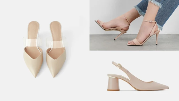 只要千元上下的價格！這6雙裸膚色跟鞋，顯白又能拉長腿部比例