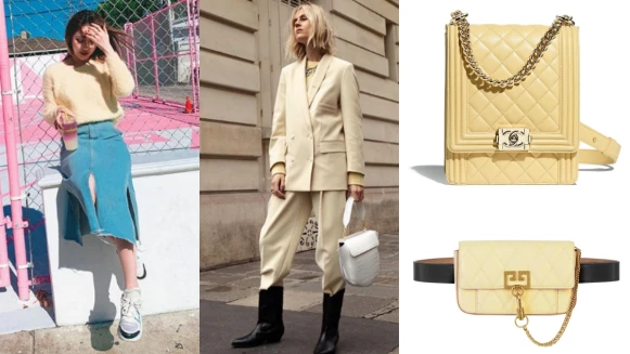 時尚達人都在穿的鵝黃色這樣穿最時髦迷人！使你輕鬆襯托典雅的高端品味！