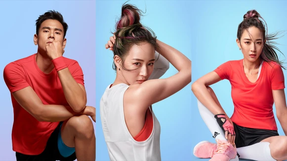 涼感運動的時尚風範，讓專業的來！跟著張鈞甯與adidas抗暑機能CLIMA系列「領風起跑」！