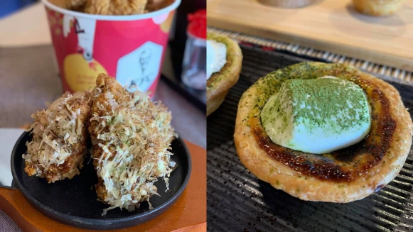 肯德基蛋撻新口味來了！全新抹茶雲朵蛋撻登場，大阪燒日式脆雞驚喜上市