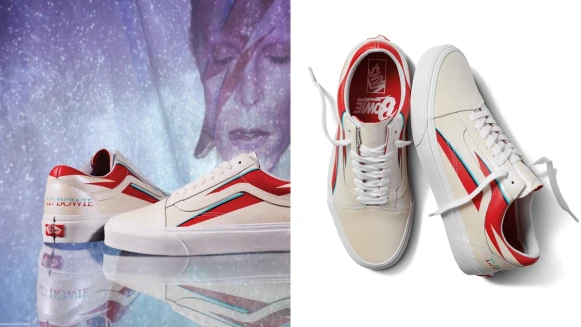 搖滾樂迷必入手！向傳奇音樂人致敬，Vans推出大衛鮑伊6款聯名帆布鞋