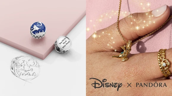 魔毯、神燈俏皮再現！PANDORA再度聯手迪士尼，推出超夢幻阿拉丁系列串飾