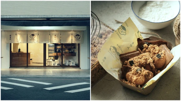 變種雞蛋糕夾入肉鬆卡斯達、魚池紅茶、靜岡抹茶太犯規！台中「YUCIREN魚刺人雞蛋糕」審計新村旗艦概念店 烤出簡單卻令人念念不忘的雞蛋糕好味道