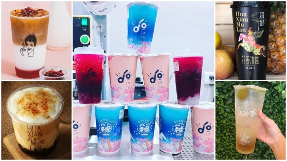 「不要對我尖叫」、「新醋感」、「JOLY」、「花羨沐嵐」這些明星創立的手搖店！幸運的話還可以見到他們本人！